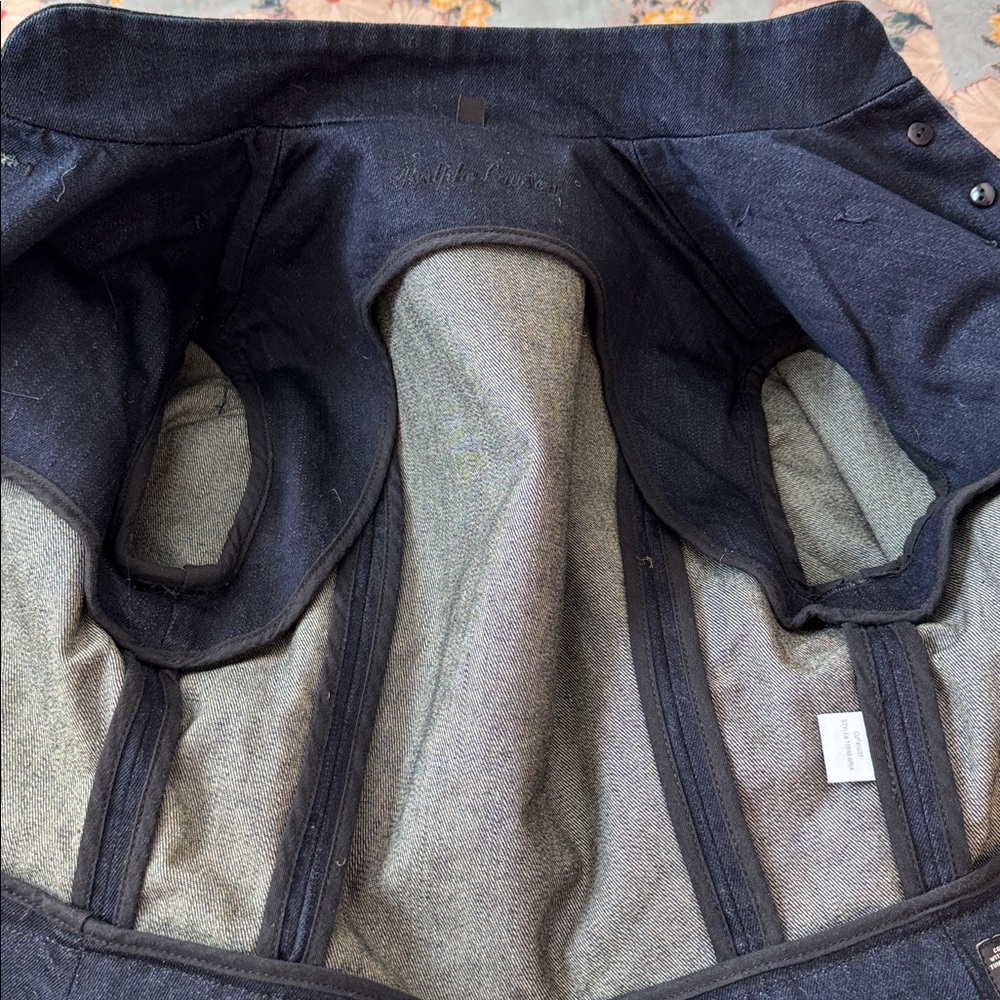 Ralph Lauren Military Style Double breasted Jean Jacket never worn. - Picture 8 of 10